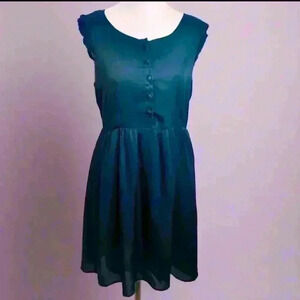 Tulle Mini Sleeveless Dress